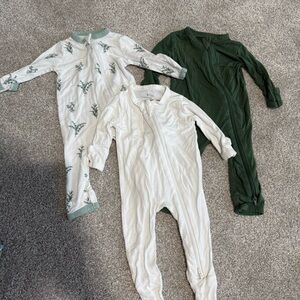 Kyte Baby Newborn Bundle- Cloud, Eucalyptus Pine- EUC